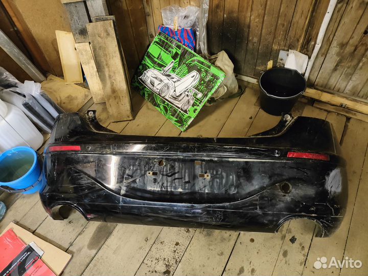 Заданий бампер Chery M11 (хэтчбек)