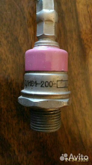 Диод лавинный дл161-200-11 новый