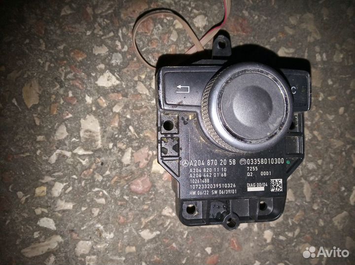 Мерседес w204 джойстик управления магнитолой