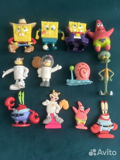 Губка Боб и его друзья фигурки