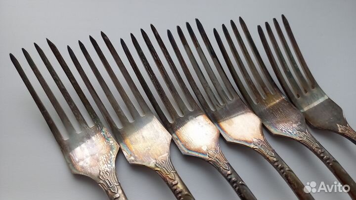 Вилки мельхиоровые СССР зиш мнц - новые