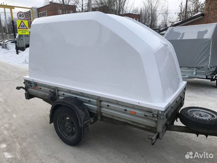 Прицеп для снегохода. Кузов 2,75х1,4м. Рассрочка