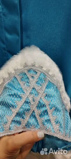 Костюм Снегурочки взрослый женский