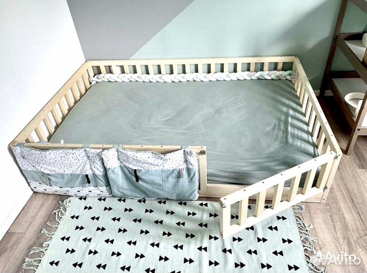 Детская кровать напольная от производителя