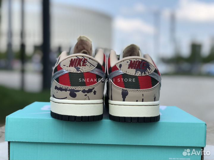 Кроссовки Nike SB Dunk Low Freddy Krueger