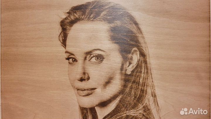 Выжигание портретов по фотографии