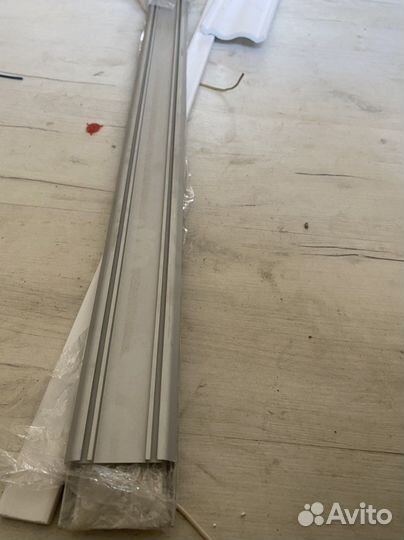 Направляющая нижняя для шкафа-купе (2 шт)