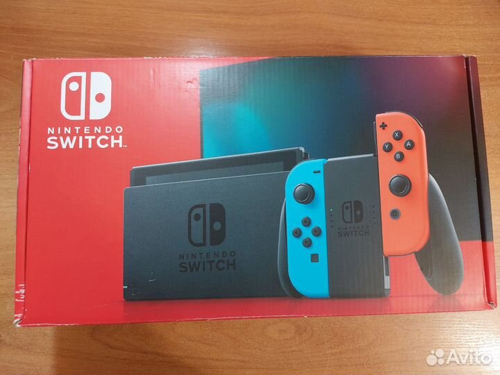 Nintendo Switch Rev 2 (Прошитая - чип) 32/128