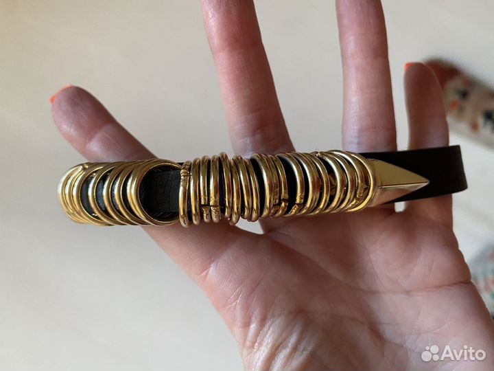 Ремень женский кожаный италия