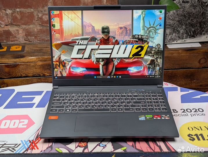 Mechrevo RTX4070 140w/ 2,5k-240hz/ R7 7735H