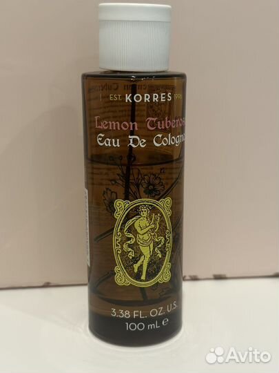 Туалетная вода korres лимон и тубероза 70мл