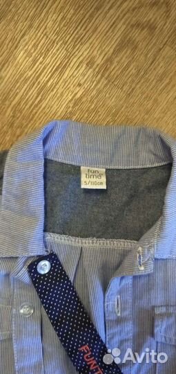 Рубашка для мальчика 110