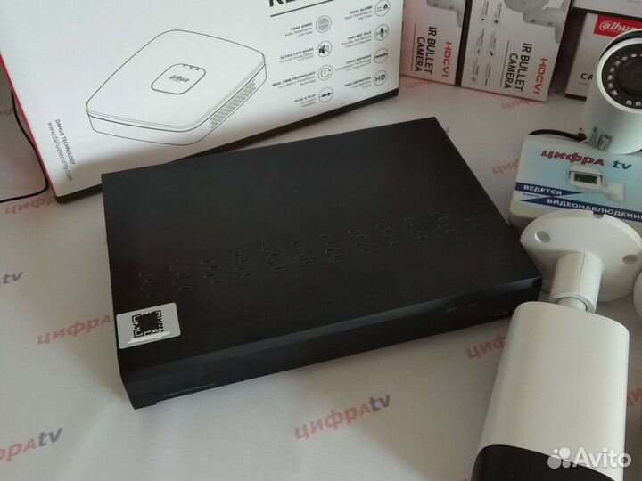 Видеонаблюдение 4Мп Dahua 12 камер варио Dahua