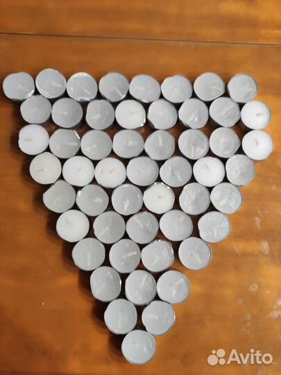 Свечи IKEA в гильзе