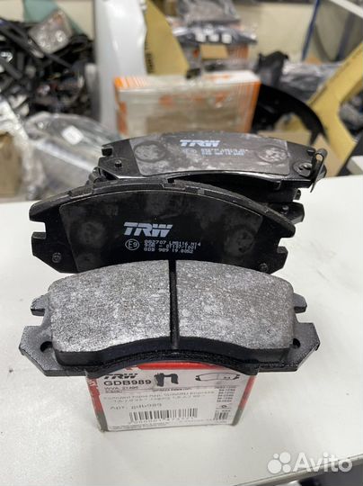 Subaru impreza Колодки передние GdB989