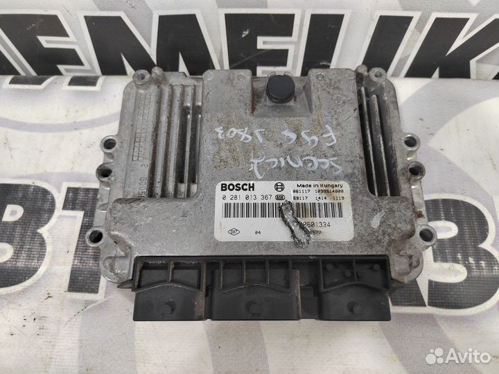 Эбу двигателя Renault Scenic 2