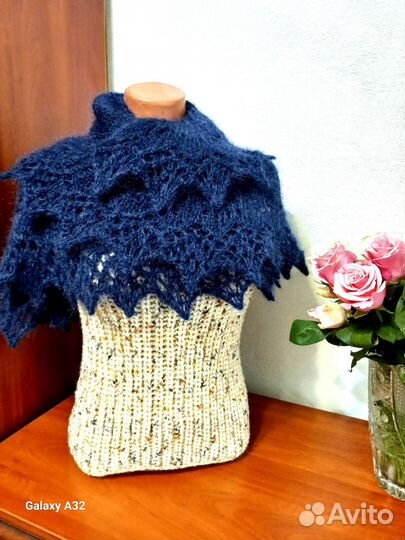 Вязаная шаль