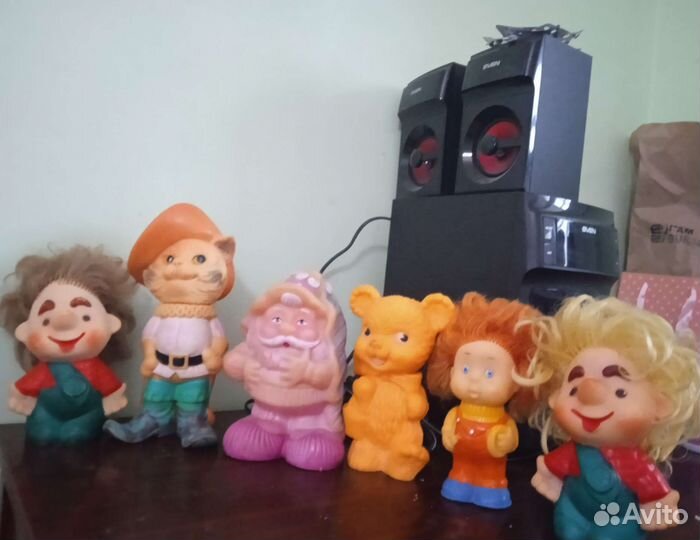 Резиновые игрушки СССР