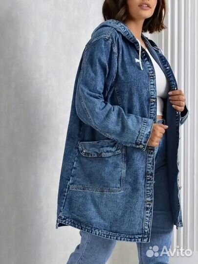 Куртка джинсовка 62-64