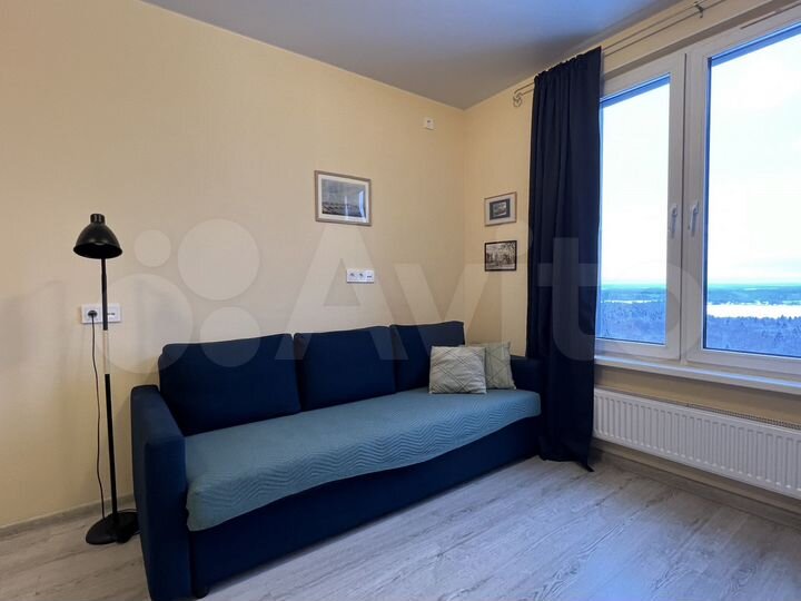 1-к. квартира, 45 м², 2 кровати