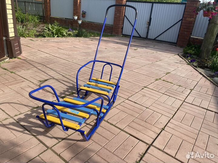 Санки детский двойные