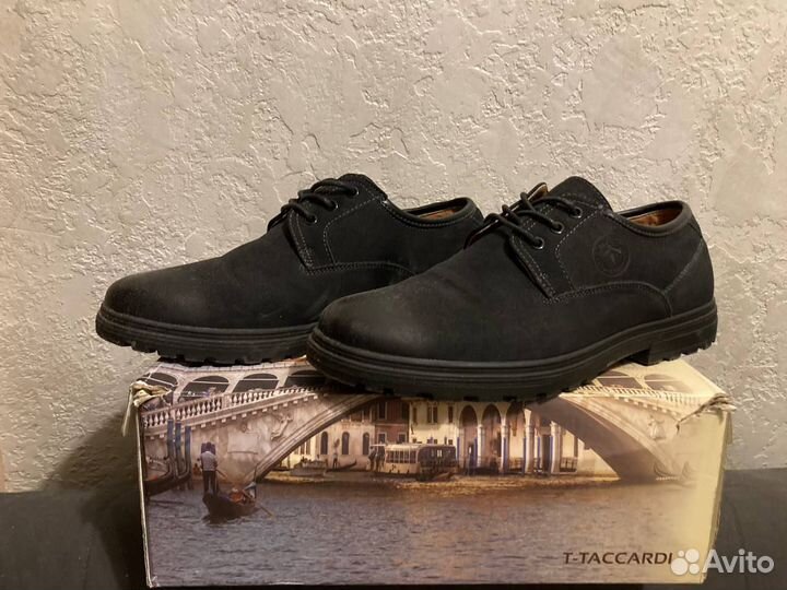 Зимние теплые полуботинки из экокожи