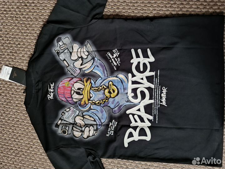 Футболка мужская(унисекс) вышивка w.M,XL,XXL,3XL