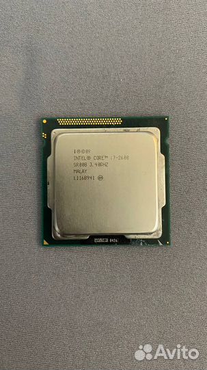 Процессор intel core i7 2600