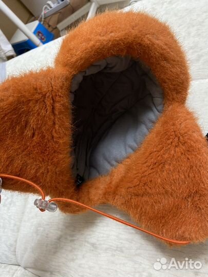 Шапка ушанка детская