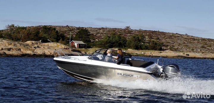 Финский алюминиевый катер - Husky R7
