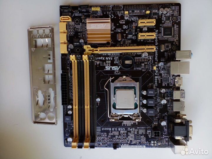 Материнская плата с процессором i5-4590