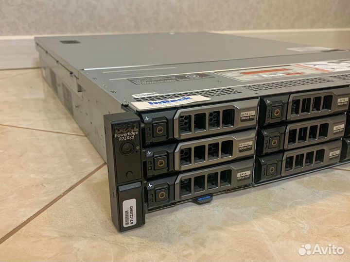 Сервер Dell R730xd 12LFF 2x E5-2695v4 16GB