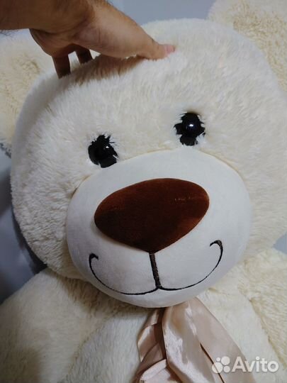 Плюшевый Белый мишка 130см