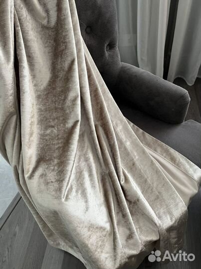 Портьеры + отрез на подушки