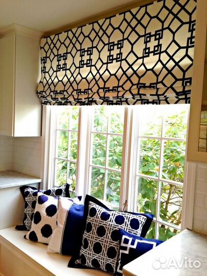 Шторы, римские шторы