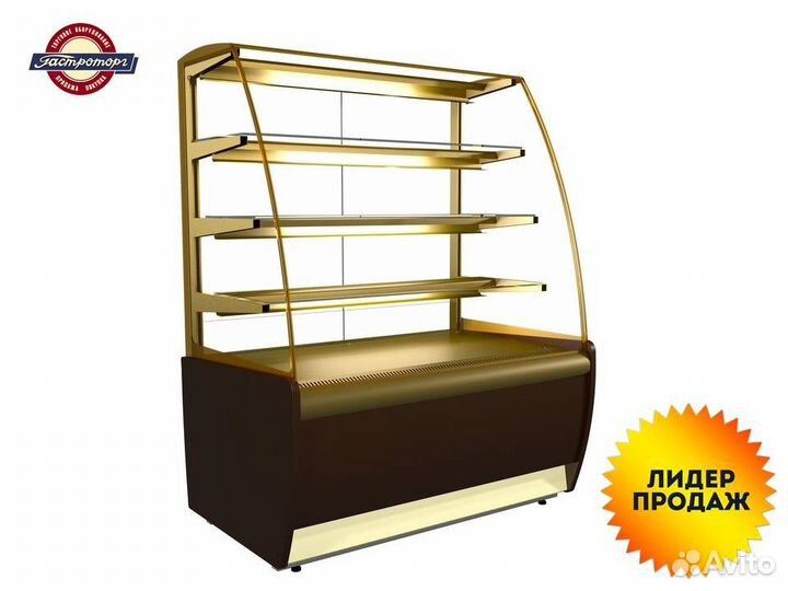 Витрина кондитерская Carboma K70 VM 0,9-1 Light