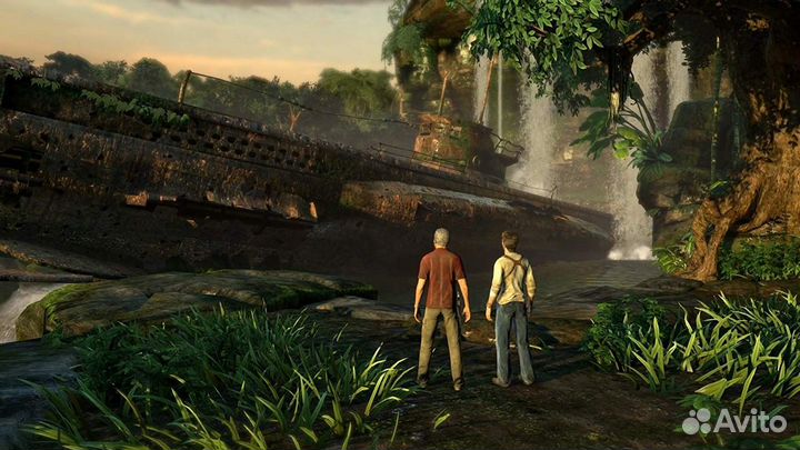 Uncharted: Drake's Fortune. Remastered PS4, русска