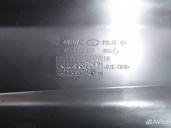 Накладка птф левая LADA Largus (2011+)