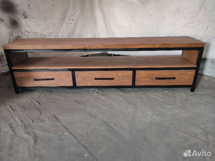 Тумба лофт под телевизор Early American