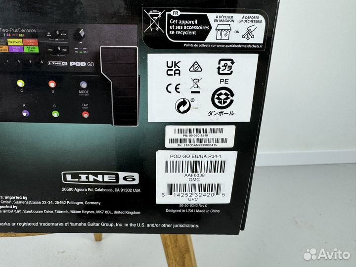 Line6 POD GO в наличии