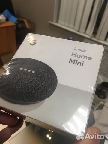 Умная колонка google home mini