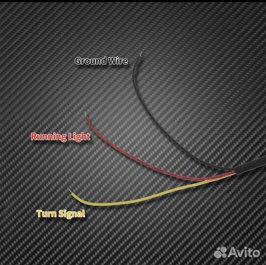 Задние поворотники Harley davidson Sportster/Dyna