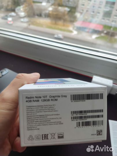Xiaomi Redmi Note 10T, 6/128 ГБ