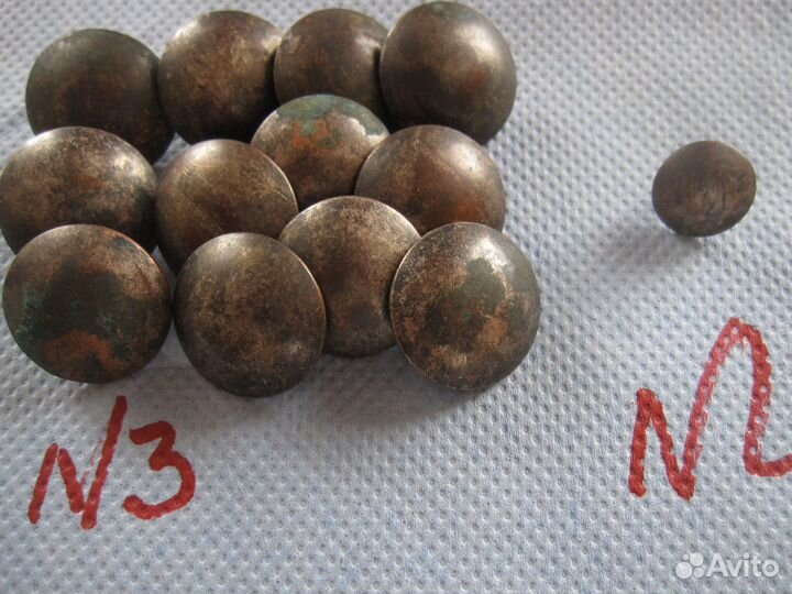 Старинные пуговицы Бр. Бух, Копейкин и другие