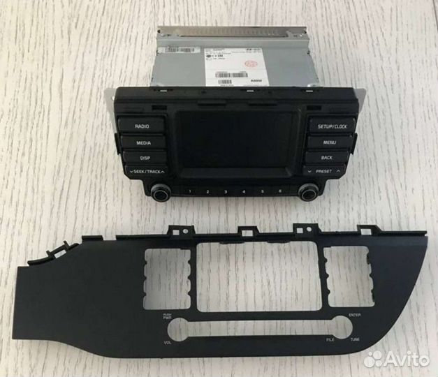 Штатная магнитола kia rio 4