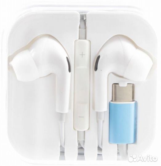 Наушники USB Type-C (с DAC (цап) преобразователем