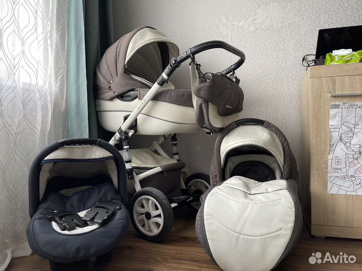 Коляска 3 в 1 brano riko