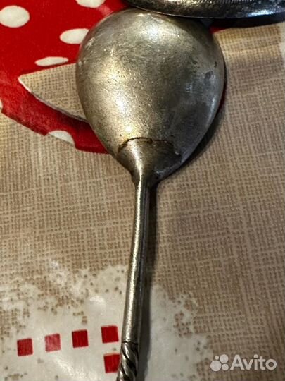 Серебро ложки 84 проба