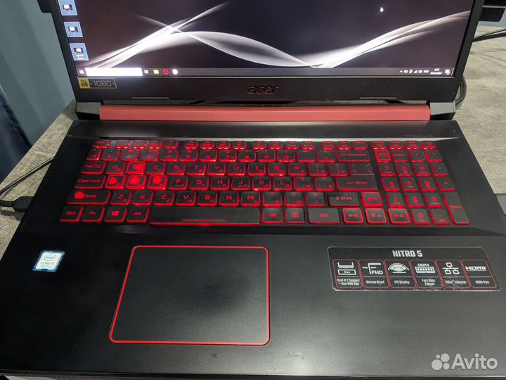 Игровой ноутбук acer nitro 5