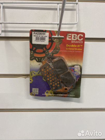 Колодки тормозные мото EBC226HH